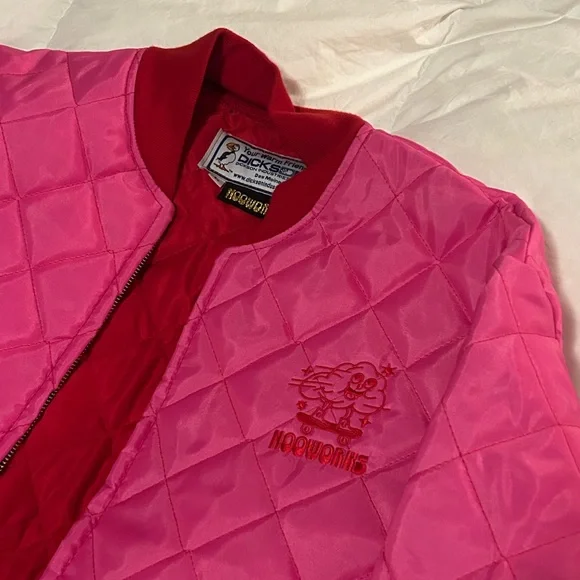 Nooworks Vibrant Pink Bomber Jacket - Picture 8 of 10